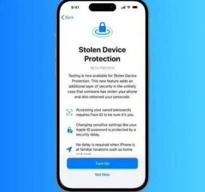 秦安苹果授权维修店分享被盗设备保护功能开启方法 