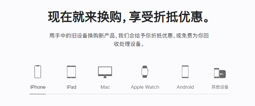 秦安苹果手机维修分享iPhone以旧换新的去处 